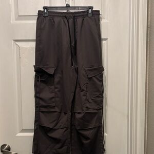 ROMWE Dark Gray Cargo Pants